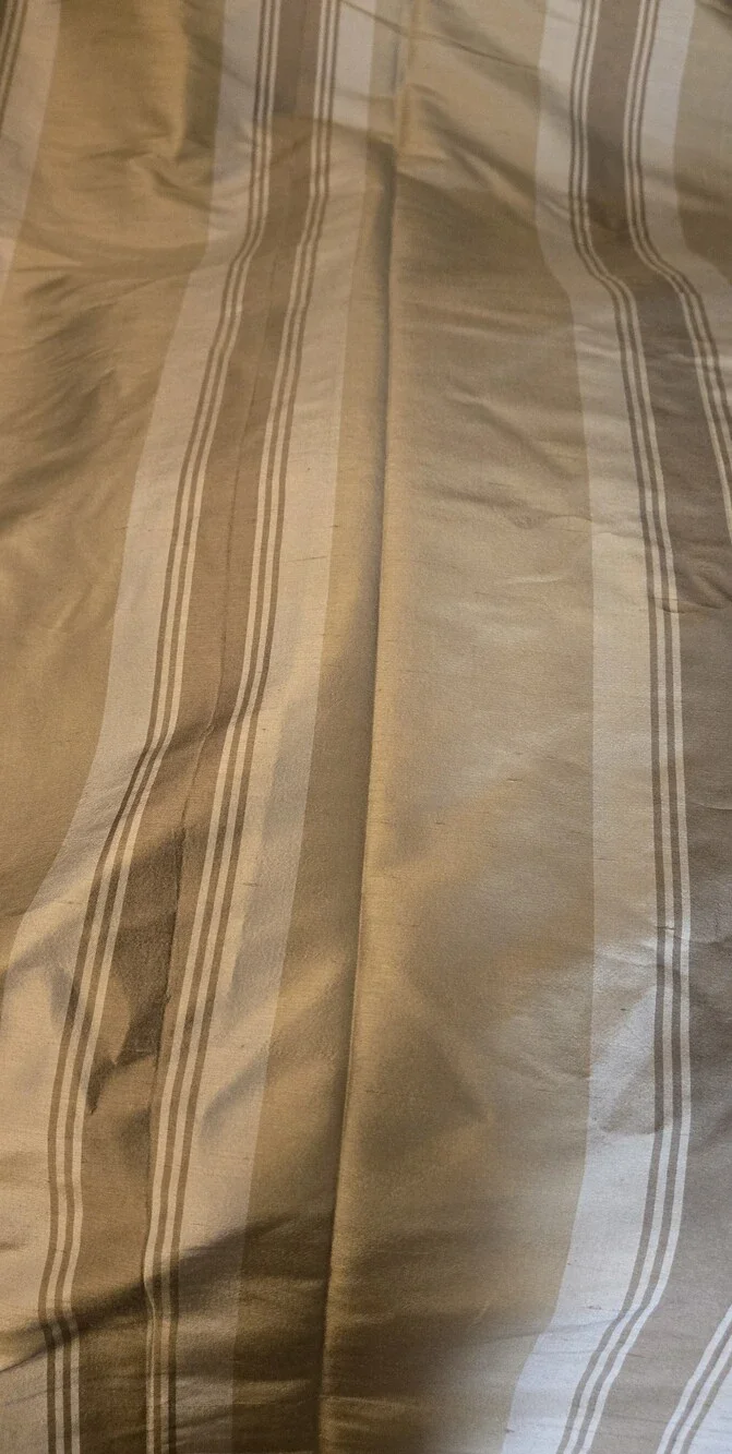 NWOT Pair Pottery Barn Dupioni Silk Curtain Panels